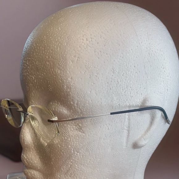 Titanium Rimless Silver and Black Frames - Picture 4 of 13